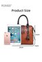 Women 4PCS Handbag Set, Large Capacity Shoulder Bag with Tassel Decoration, Retro Elegant Crossbody Bags for Ladies, Ideal for Dating, Shopping and Everyday Use - 7