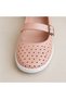 Rosé Pink Genuine Leather Large Size Women's Ballerinas 36-44 - 2
