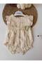 Heart-Patterned Muslin Jumpsuit - 2