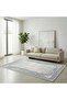 Harmony Rug 240x340cm Grey White Modern Living Room Carpet Large - 3