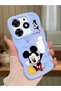 Tecno Spark 10 Pro Compatible Case Camera Protector Blue Silicone Couple Phone Case Cute Pattern