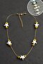 Starfish Broken Natural Stone Necklace - Cream