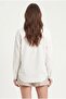 Women's Patrick 100% Cotton Long Sleeve Woven Ecru Shirt - 5