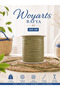 Raffia Yarn 100 Gr 250 m Bag, Hat, Beach Bag, Basket and Decorative Knitting Yarn (100% Polypropylene)