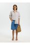 Jeansshorts Mittelblau - 6