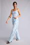 Wide Leg Double Pocket Polka Dot Regular Waist Trousers I4717Ax26Hs