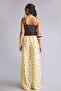 Wide Leg Double Pocket Polka Dot Regular Waist Trousers I4717Ax26Hs - 5