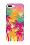 iPhone 7 Plus Compatible Printed Transparent Phone Case |   Collection: Summer Beach Tropical