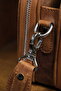 Genuine Leather Women's Shoulder Bag - Crossbody Bag with Compartments - 6