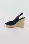 Women's Navy Blue Sandals-39 - Cream - 5