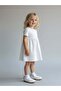 Girl's Patent Leather Butterfly Detailed Design Ballerinas - 4