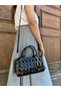 Women's New Season Stylish Crossbody & Shoulder Bag with Knitted Detail and Adjustable Strap Size: 26 X 17 cm - 4