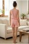 Women's S. Bop Printed Shorts and Strap Cotton Lycra Camisole Bamboo Pajama Set - 4