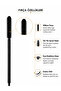 Extra Black Tlskpc Mascara - Plumps - Adds Volume - Separates Each Individual Hair - 3