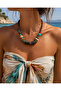 Bohemian Narelle & Zafina Natural Stone Detailed Bead Necklace - 3
