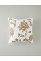 Roselle Throw Pillow Cover 45X45 cm Beige