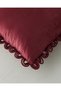 Zuma Throw Pillow Cover 45X45 cm Burgundy - 3