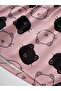 Black Cat Print T-Shirt and Shorts Set - 5