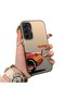 Samsung Galaxy A25 Compatible Hard Acrylic Back Silicone Edge Lens Protection Case