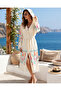 100% Cotton Premium Muslin Bathrobe - Standard Size Beach Robe - 2