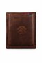 Genuine Leather Crazy Tan Men's Wallet with Removable Card Holder
