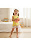 Children's Cotton Printed Yellow Color 2-Piece Set Cb1046 - 3