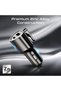VoltGuard 55.5W Dual-Port Car Charger with Window Breaker | 55.5w, USB-C Power Delivery, Quick Charging USB-A, Seatbelt Cutter, Zinc Alloy Body, 12V/24V Compatible - 5