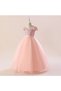 Girl's Sequined Princess Evening Dress with Off-Shoulder Detail