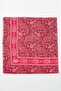 Women's Light Pink Authentic Shawl Patterned Flared Twill Scarf - 2