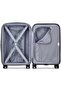 Delsey Christine Hardcase 4-Double Wheel Expandable Cabin and Check-In Luggage Trolley Set 3-Pieces - Black - 6