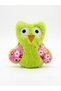 Cute Owl Plush Cat Toy - Soft Textured Biting and Catching Toy 12X12 cm
