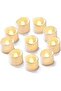 Realistic Bright Flameless LED Tea Light Candles, Bright, ing, Battery Powered Fake Candles, Unscented Tealights, Pack of 24-Vont - 2