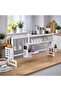 Over Sink Kitchen Rack Dish Drying Rack Organizer with Holders - 3