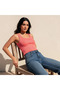 Slim Fit Tank Top with Ribbed Texture - 5