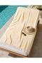 Large Size 100% Cotton Towel Peshtemal - Double-Sided Jacquard Patterned Beach and Sea Towel - 3
