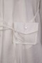 White Waist Pocket Shirt with Rope Detail - 5