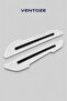 Car Mirror Reflector – Modified Side Mirror Accessory Reflective Design White