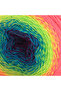 Yarnart Flowers Vivid Pink Phosphorescent 505 Batik Mandala Knitting Yarn - 2