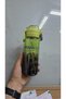 Dual Function Sports Water Bottle with Lid, Fitness Water Bottle, Gym Water Bottle, with or Without Straw, Transparent, Bpa Free, 800 ml - 3