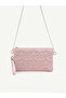 Women's Starry Silvery Chain Strap Gray Portfolio & Clutch Bag - 2