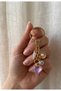 Stylish Keychain with Zircon Stone as a Gift
