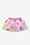 Pink Heart Sequin Girls' Skirt - Dena - 4