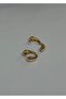 Basic Bombi̇k Gold Color Earrings 1.50 cm