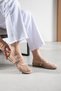 Ayla Women's Mesh Buckle Mary Jane Ballerinas - 2