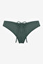 Women Cheeky Green Bikini Bottom - 2