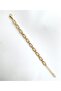 Xuping Stone-Encrusted Oval Hoop Chain Bracelet - 2