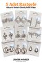 5 Pieces Random Surprise Model Earring Set - Special Gift for Lover and Friend