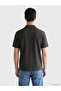 Vizyon New Season Anthracite Polo Collar Men's T-Shirt - 3
