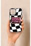 حافظة سيليكون منقوشة باللون الأسود متوافقة مع هاتف iPhone 12 Pro Max