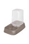 “Eat & Drink” 2-in-1 Gravity Pet Food & Water Dispenser, 8L Extra Large Capacity – Manual Non-Electronic Feeder for Dogs & Cats (Grey, 44 × 25.5 × 36 cm)